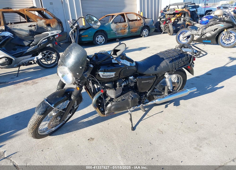 2013 TRIUMPH MOTORCYCLE BONNEVILLE T100 VIN: SMT910K16DT602353