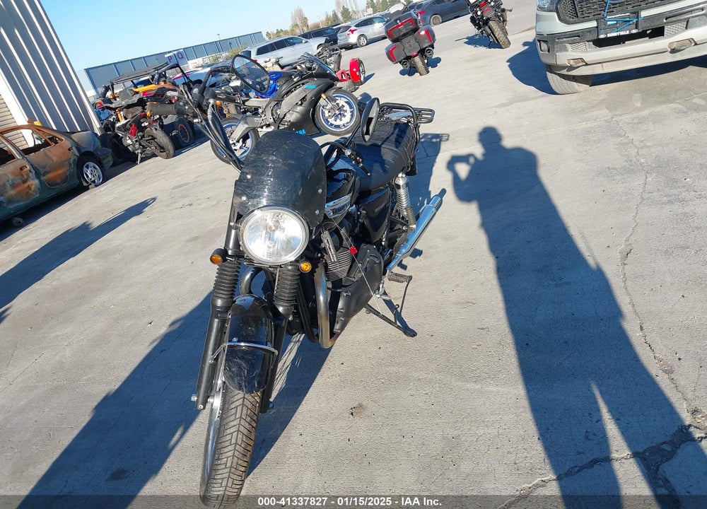 2013 TRIUMPH MOTORCYCLE BONNEVILLE T100 VIN: SMT910K16DT602353