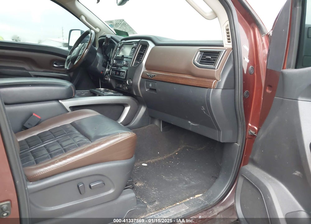 2016 NISSAN TITAN XD PLATINUM RESERVE GAS VIN: 1N6AA1F41GN507985