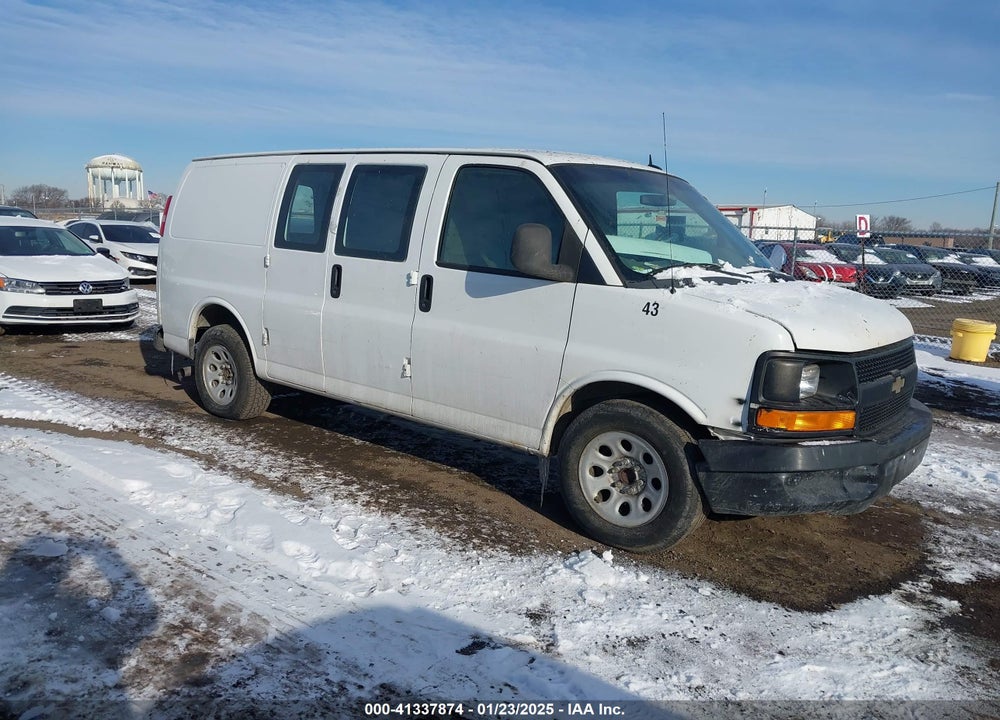 2013 CHEVROLET EXPRESS 1500 WORK VAN VIN: 1GCSGAFX2D1160217