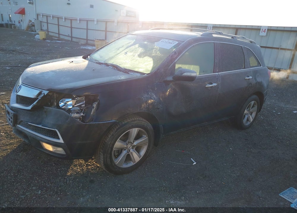 2011 ACURA MDX VIN: 2HNYD2H26BH545198