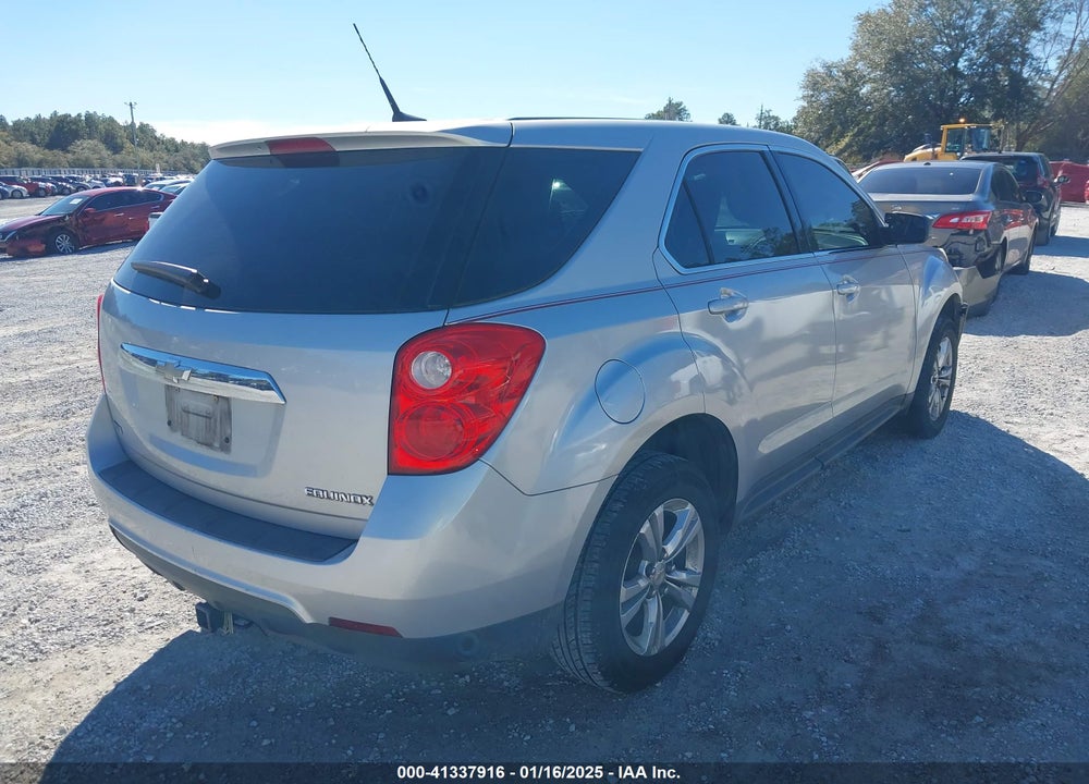 2012 CHEVROLET EQUINOX LS VIN: 2GNALBEK3C6221354