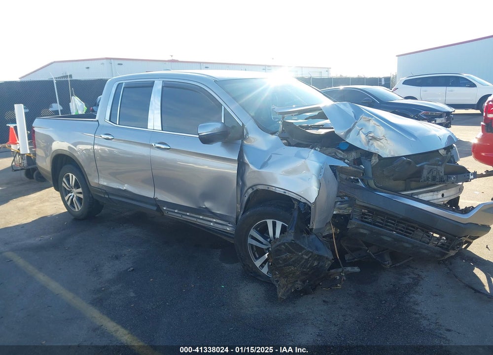 2017 HONDA RIDGELINE RTS VIN: 5FPYK2F48HB003204
