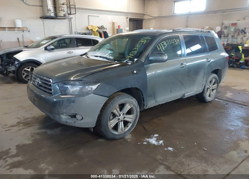 2008 TOYOTA HIGHLANDER SPORT VIN: JTEES43A082014374