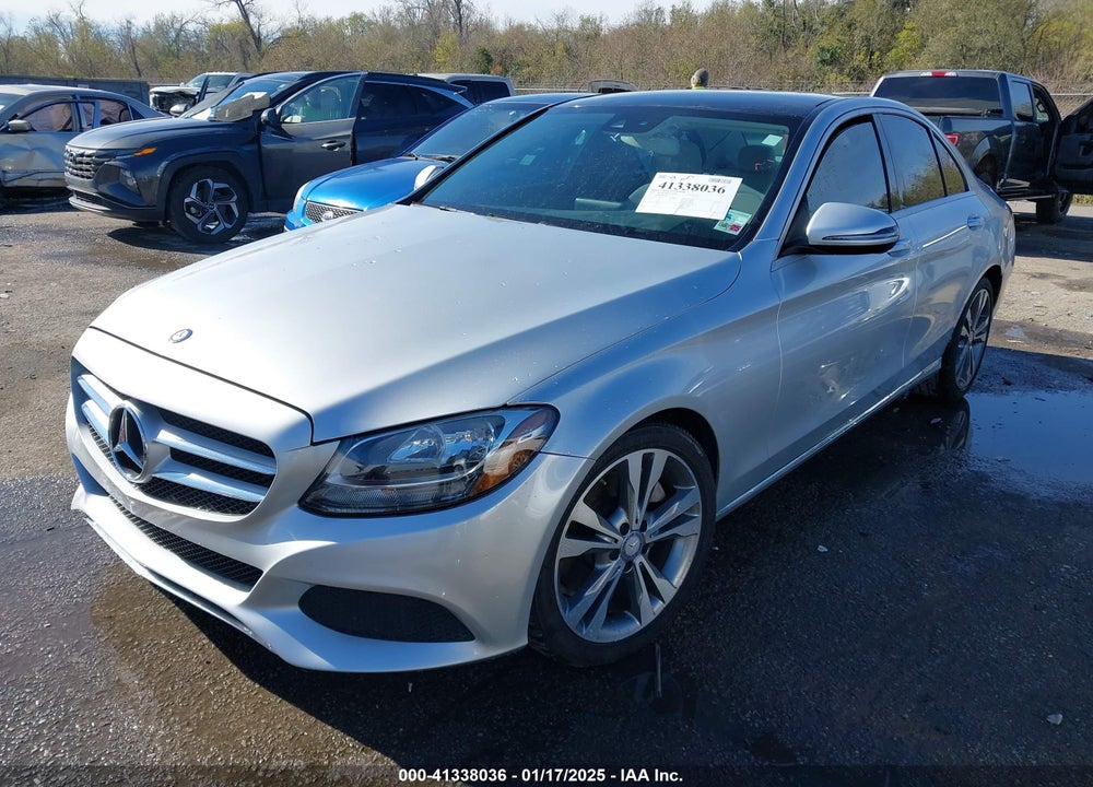 2017 MERCEDES-BENZ C CLASS VIN: WDDWF4JB5HR237273