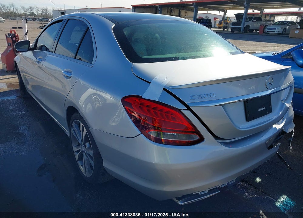 2017 MERCEDES-BENZ C CLASS VIN: WDDWF4JB5HR237273