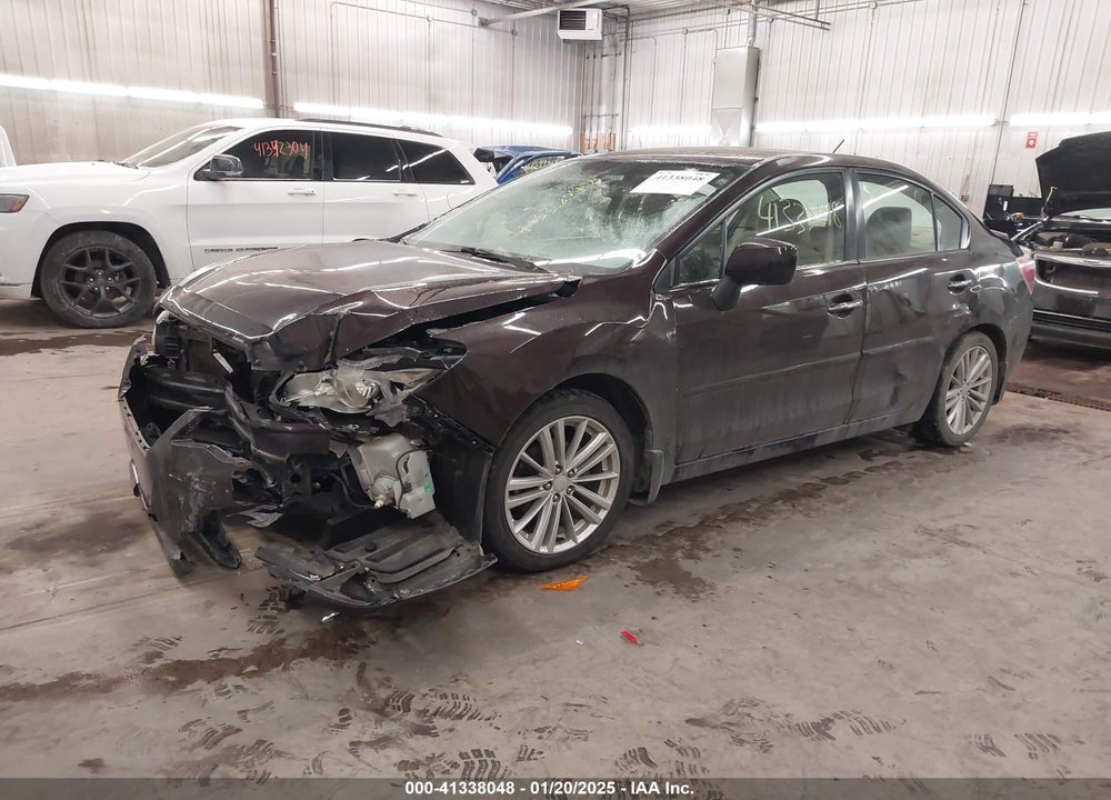 2012 SUBARU IMPREZA VIN: JF1GJAG64CH025409