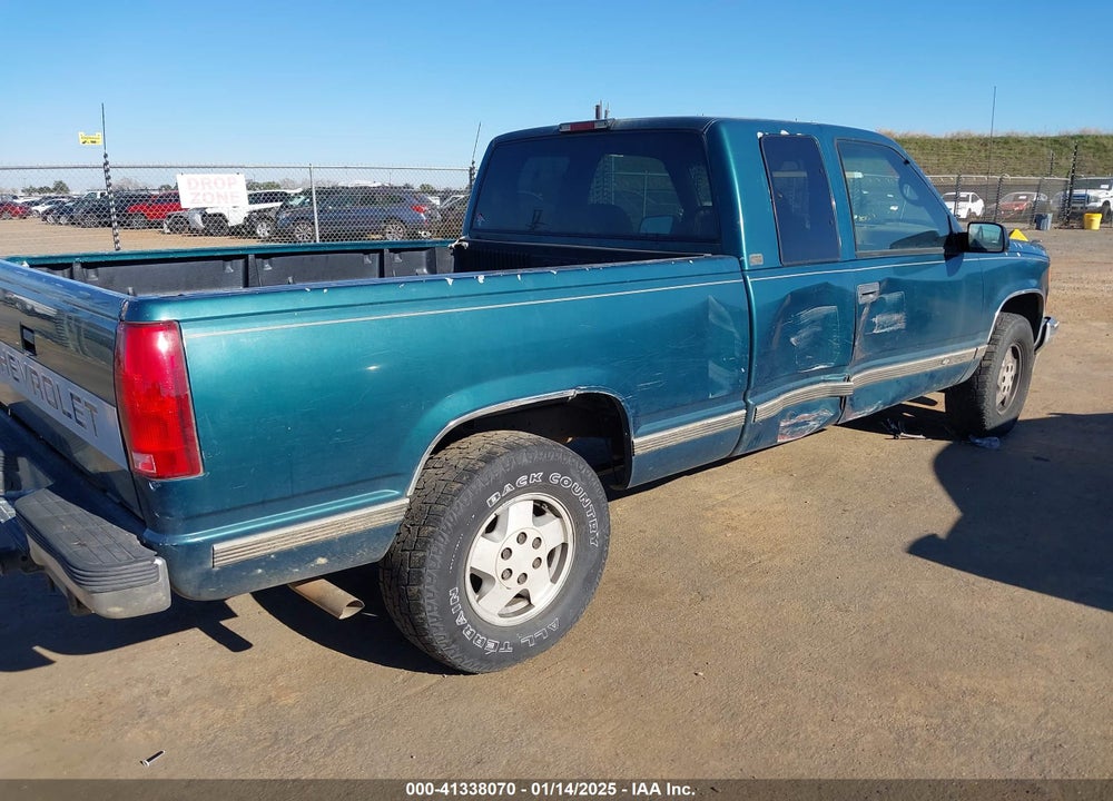 1995 CHEVROLET GMT-400 K1500 VIN: 1GCEK19K9SE146333