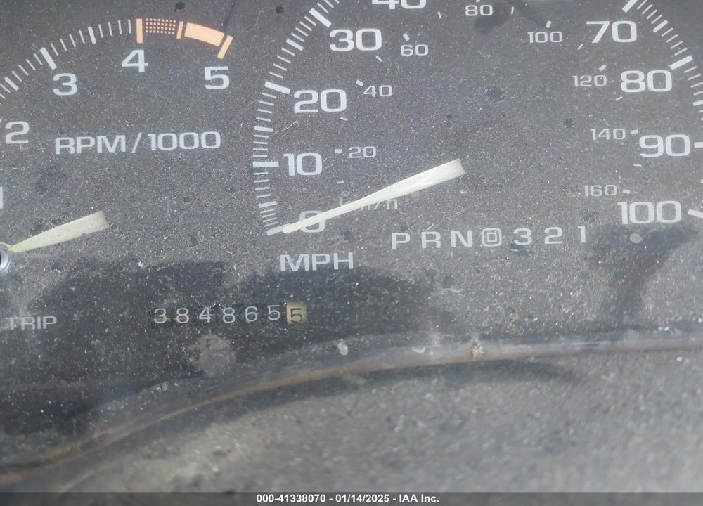 1995 CHEVROLET GMT-400 K1500 VIN: 1GCEK19K9SE146333