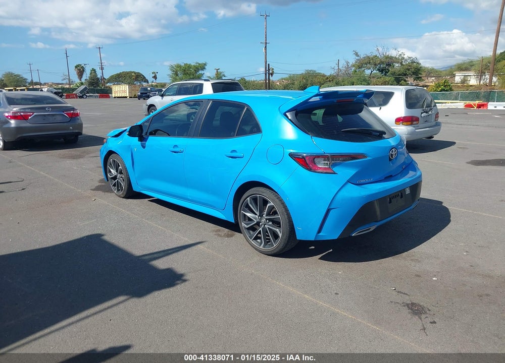 2019 TOYOTA COROLLA XSE VIN: JTNK4RBEXK3065039