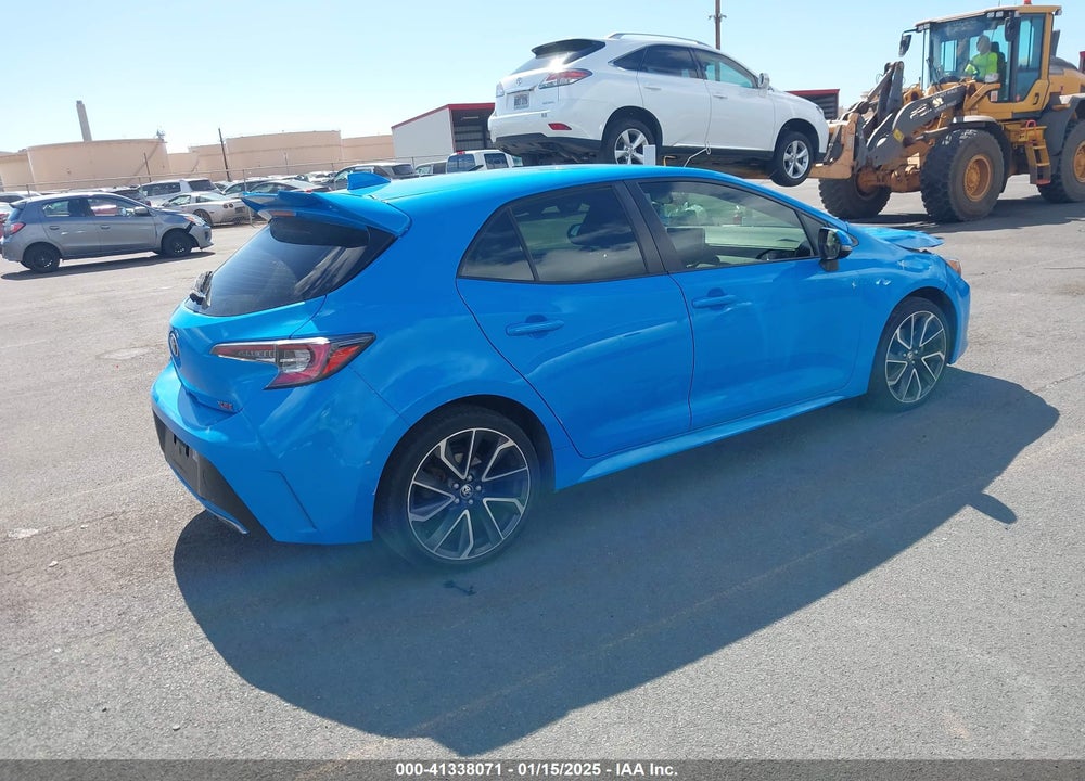 2019 TOYOTA COROLLA XSE VIN: JTNK4RBEXK3065039