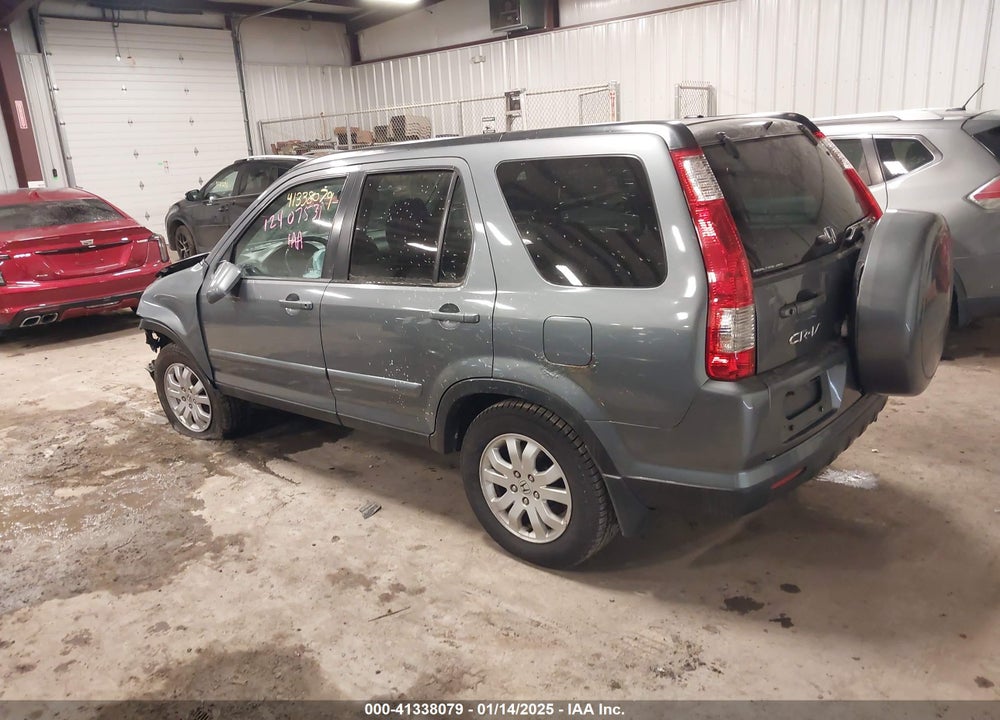 2005 HONDA CR-V SE VIN: SHSRD78945U338803