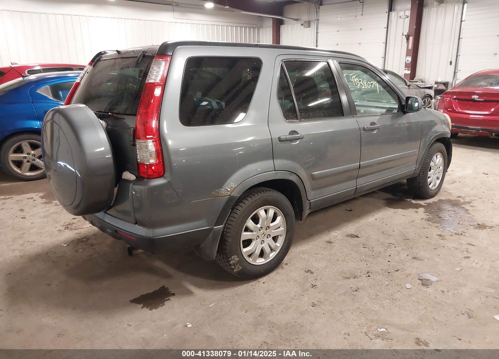 2005 HONDA CR-V SE VIN: SHSRD78945U338803