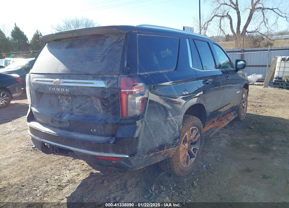 2021 CHEVROLET TAHOE 4WD LT VIN: 1GNSKNKT6MR402170