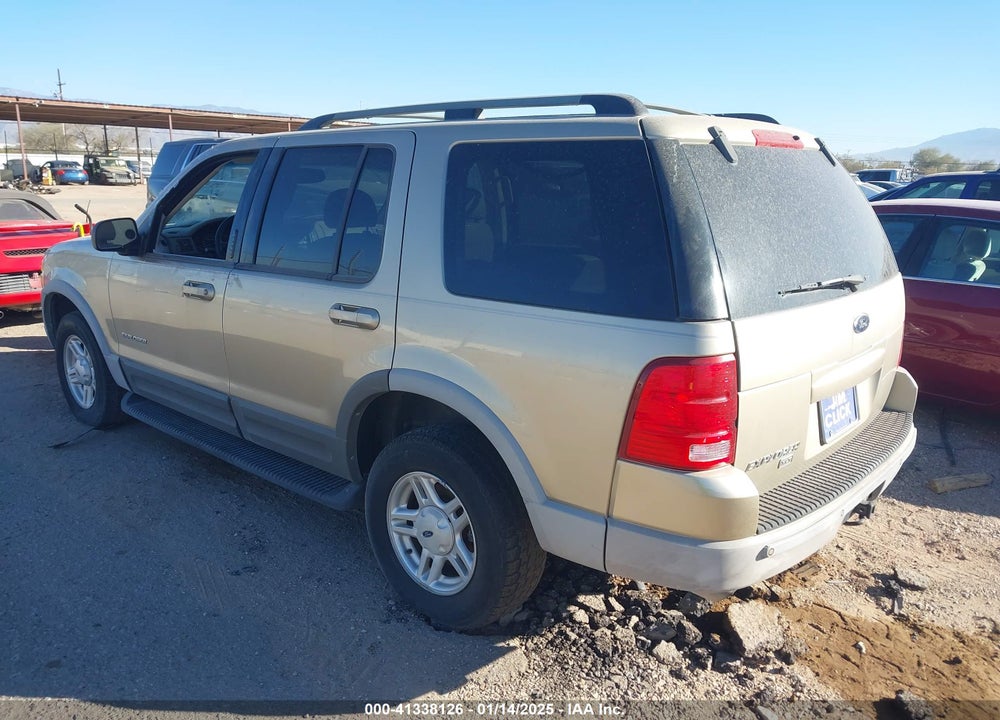 2002 FORD EXPLORER XLT VIN: 1FMZU63K72ZC64371