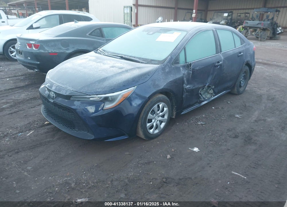 2022 TOYOTA COROLLA LE VIN: 5YFEPMAE9NP369231