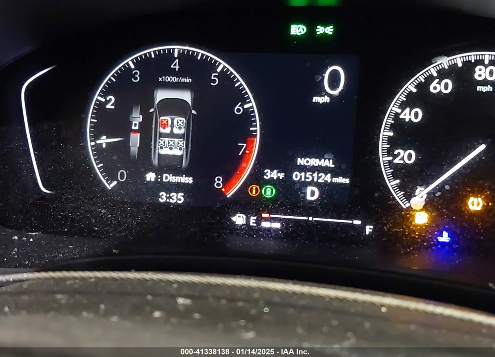 2024 HONDA CIVIC VIN: 19XFL2H89RE007024