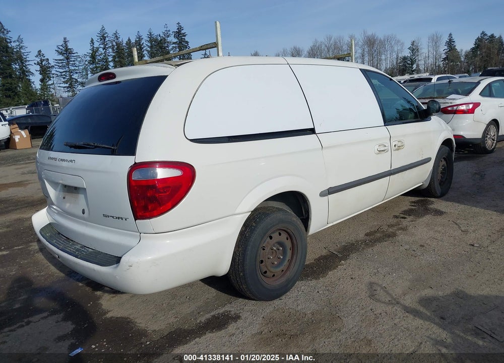 2001 DODGE GRAND CARAVAN SPORT VIN: 2B4GP44G71R110704