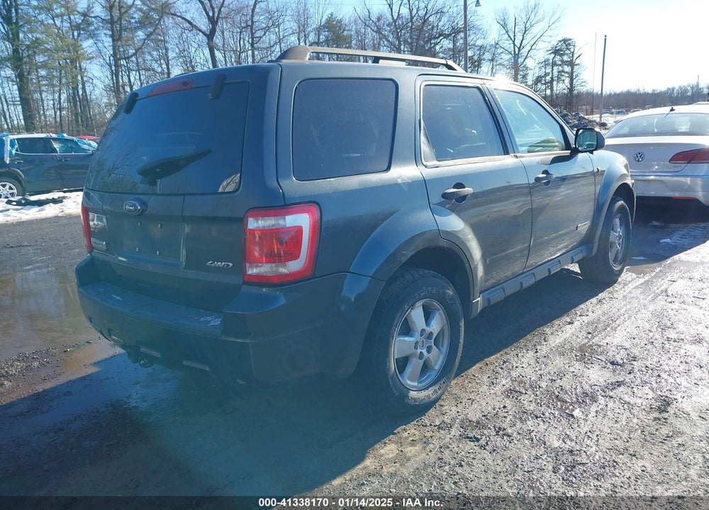 2008 FORD ESCAPE XLT VIN: 1FMCU93168KA81219