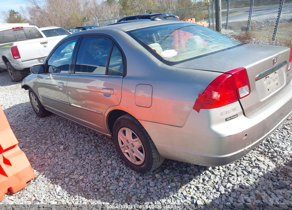 2003 HONDA CIVIC LX VIN: 1HGES16693L001508