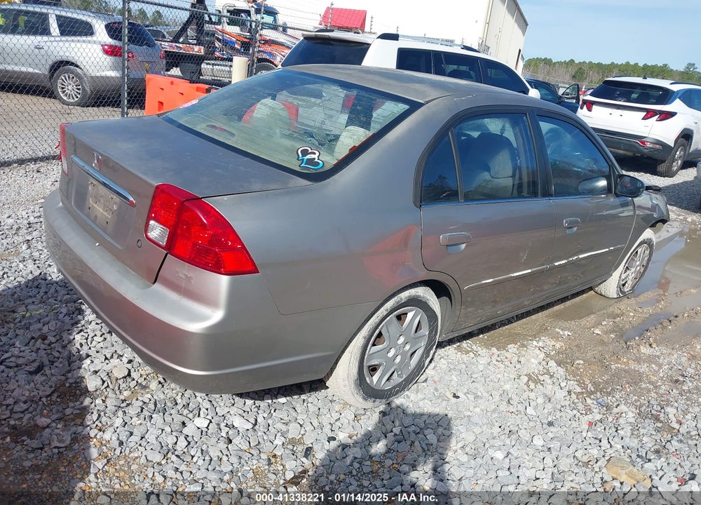 2003 HONDA CIVIC LX VIN: 1HGES16693L001508