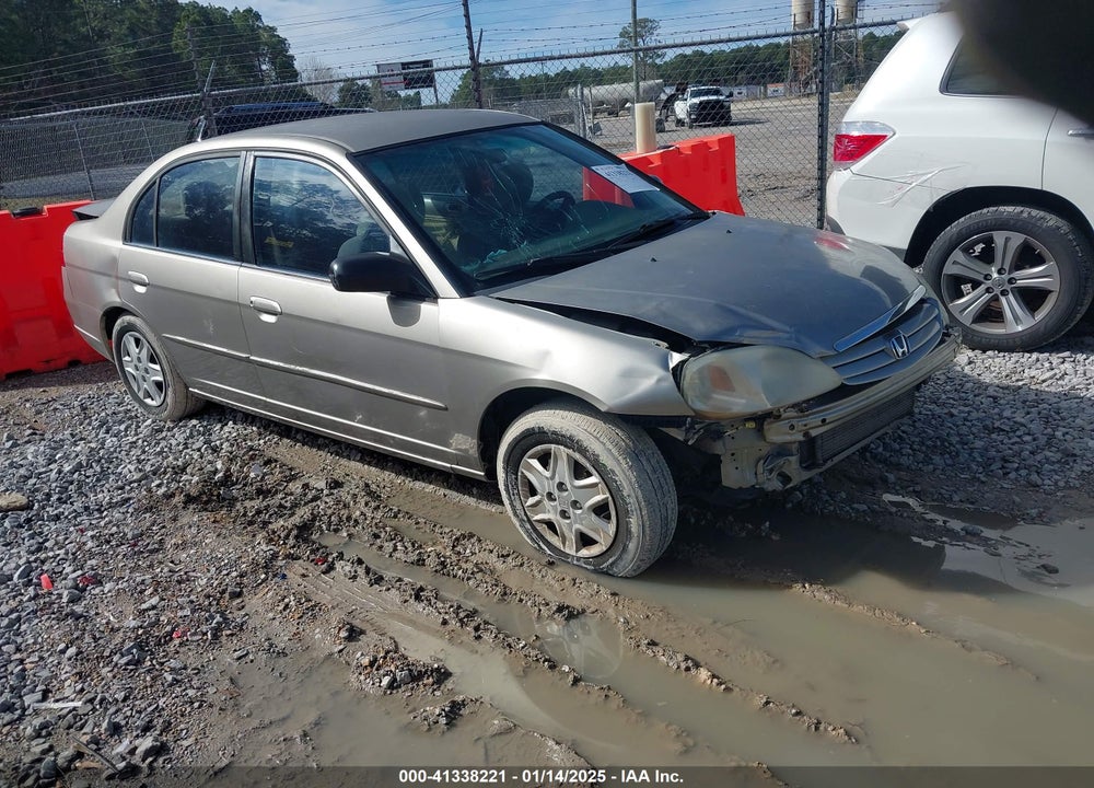 2003 HONDA CIVIC LX VIN: 1HGES16693L001508