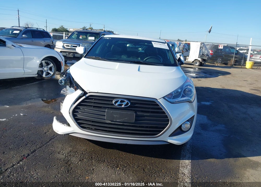 2016 HYUNDAI VELOSTER VIN: KMHTC6AE0GU292751