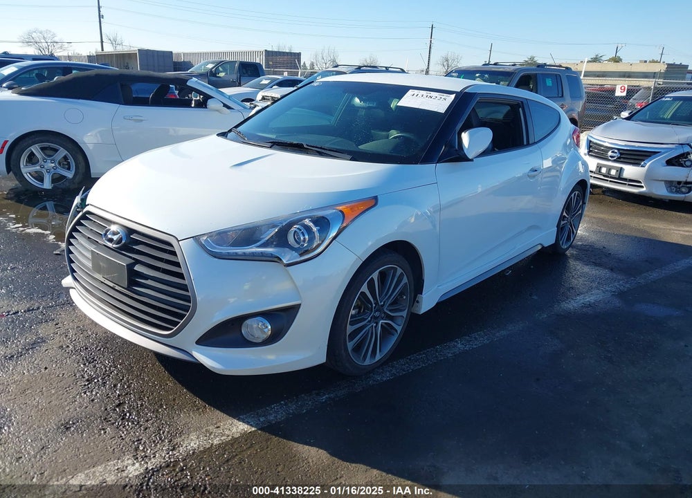 2016 HYUNDAI VELOSTER VIN: KMHTC6AE0GU292751