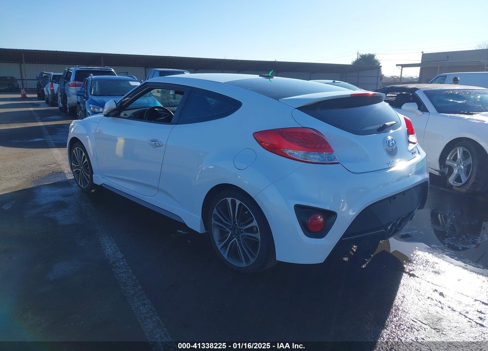2016 HYUNDAI VELOSTER VIN: KMHTC6AE0GU292751