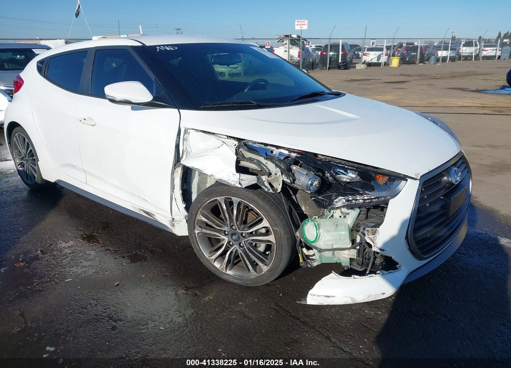 2016 HYUNDAI VELOSTER VIN: KMHTC6AE0GU292751