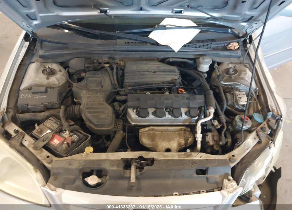 2003 HONDA CIVIC EX VIN: 1HGES26843L033564