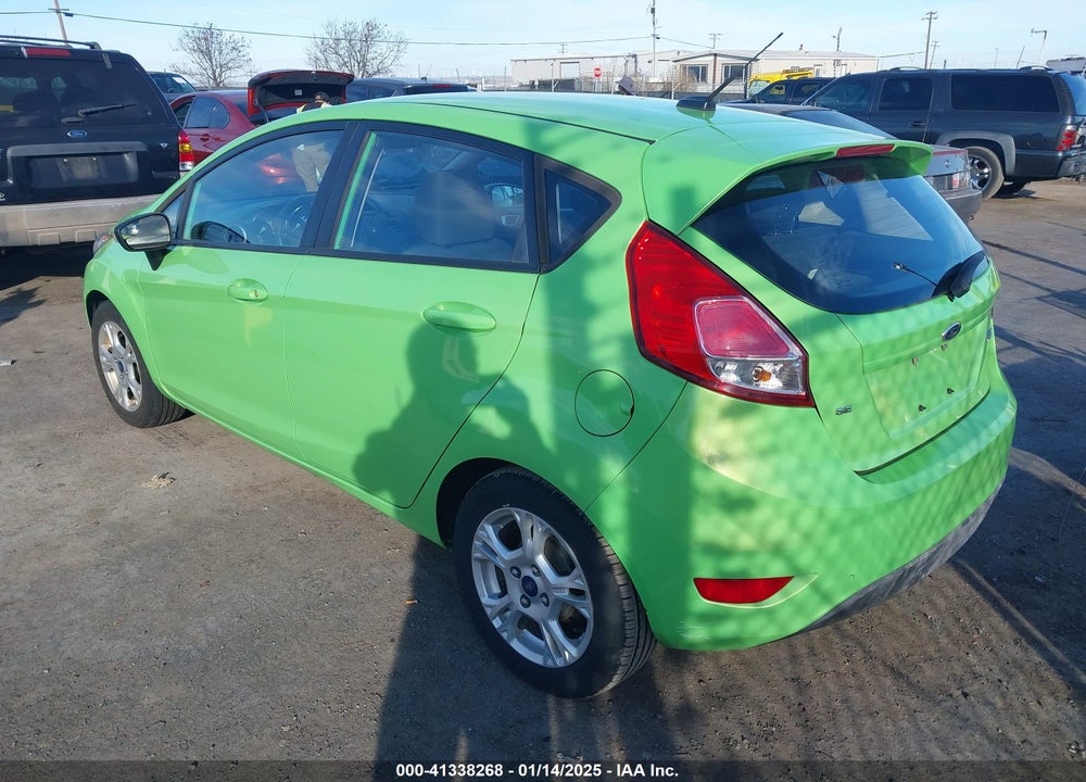 2014 FORD FIESTA SE VIN: 3FADP4EJ5EM103351