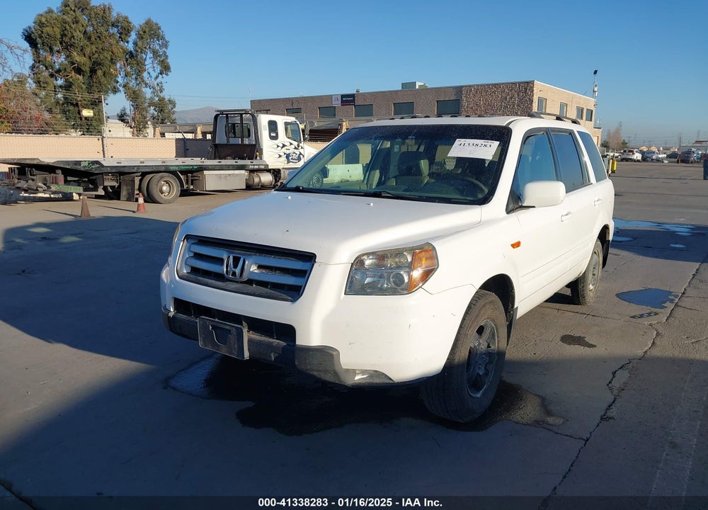 2006 HONDA PILOT EX-L VIN: 2HKYF18586H557936