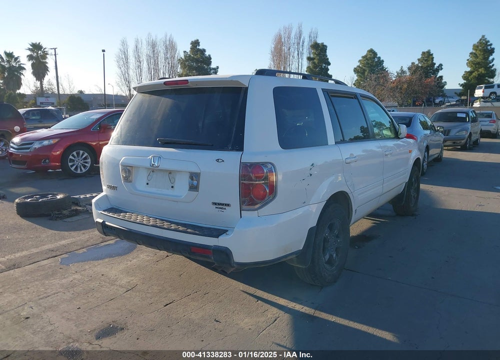2006 HONDA PILOT EX-L VIN: 2HKYF18586H557936