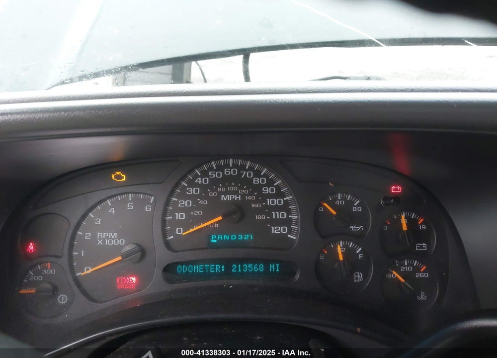 2003 CHEVROLET SILVERADO 2500HD VIN: 1GCHK29U23E244349