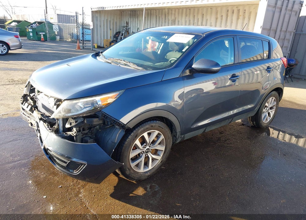 2016 KIA SPORTAGE LX VIN: KNDPB3AC3G7869356