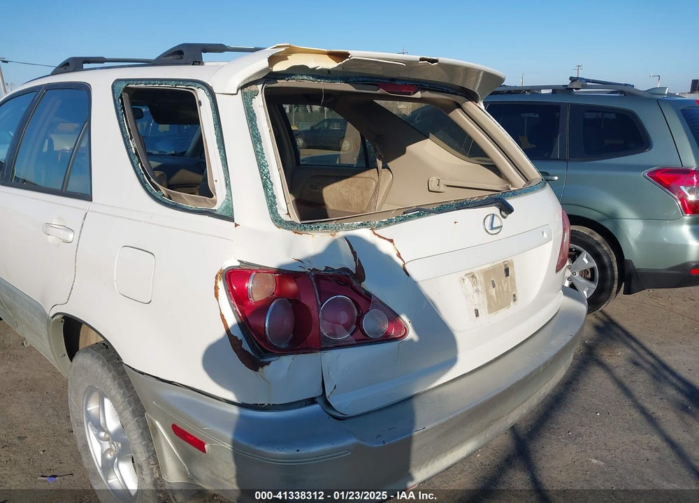 2000 LEXUS RX 300 VIN: JT6HF10U9Y0151836