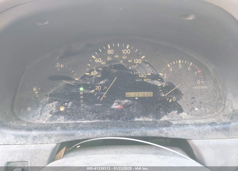 2000 LEXUS RX 300 VIN: JT6HF10U9Y0151836