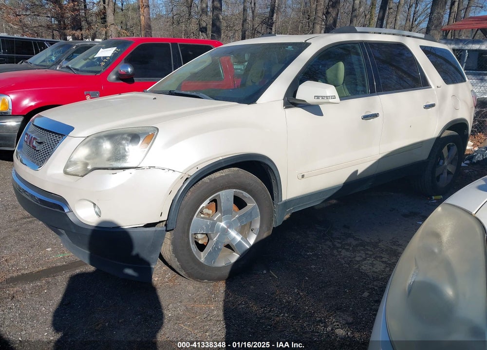2010 GMC ACADIA SLT-1 VIN: 1GKLRMED2AJ169992
