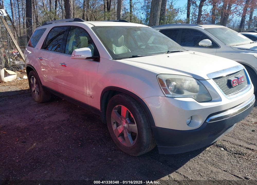 2010 GMC ACADIA SLT-1 VIN: 1GKLRMED2AJ169992