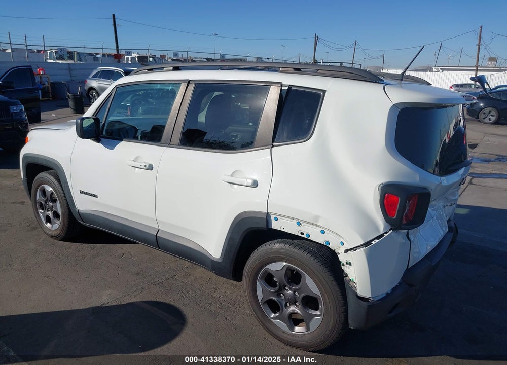 2017 JEEP RENEGADE SPORT FWD VIN: ZACCJAAB0HPF21595