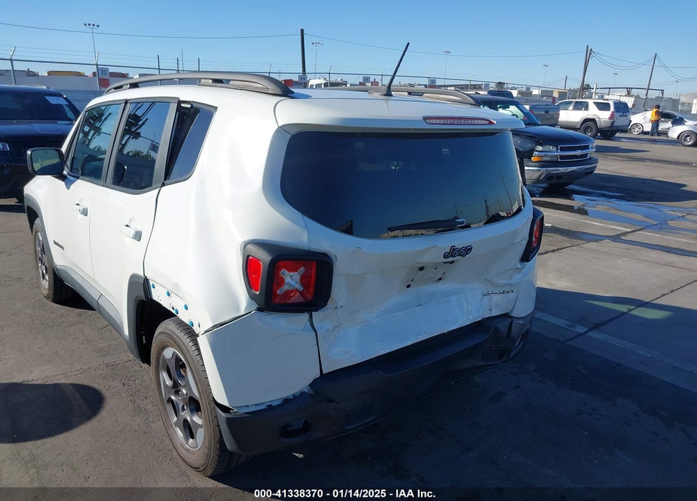 2017 JEEP RENEGADE SPORT FWD VIN: ZACCJAAB0HPF21595