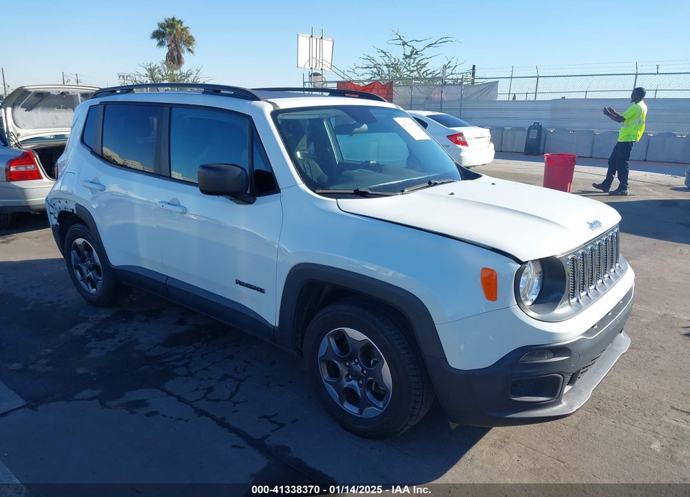 2017 JEEP RENEGADE SPORT FWD VIN: ZACCJAAB0HPF21595