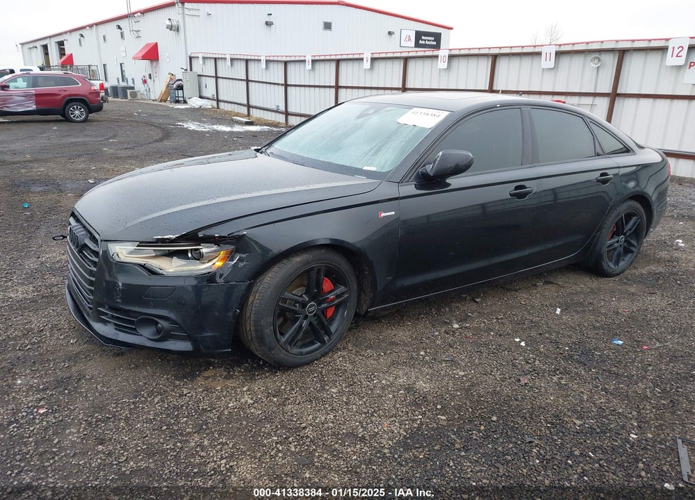 2012 AUDI A6 3.0 PREMIUM VIN: WAUGGAFC2CN158345
