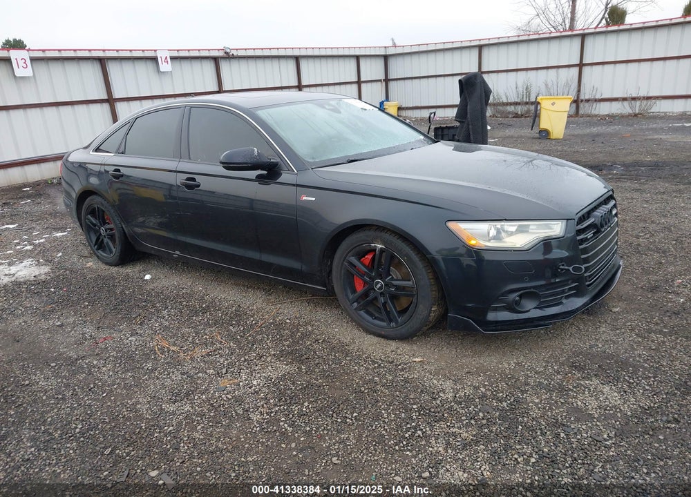 2012 AUDI A6 3.0 PREMIUM VIN: WAUGGAFC2CN158345