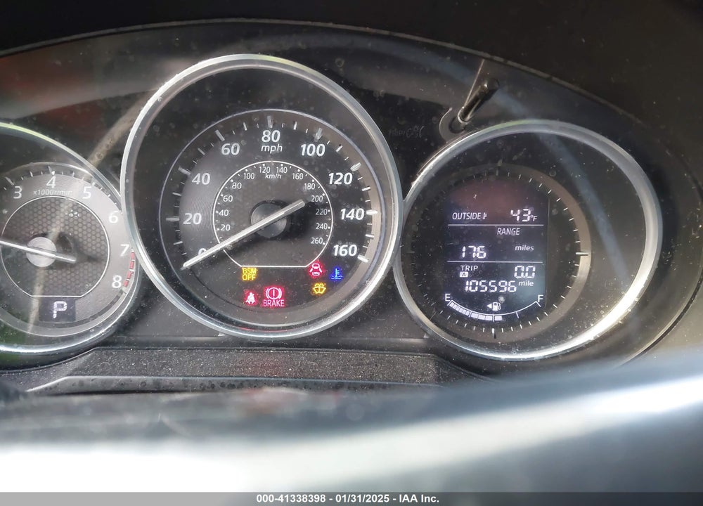 2015 MAZDA 6 I TOURING VIN: JM1GJ1V55F1223885