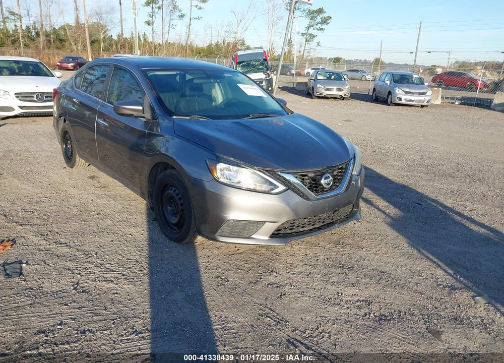 2017 NISSAN SENTRA S VIN: 3N1AB7AP0HY273222