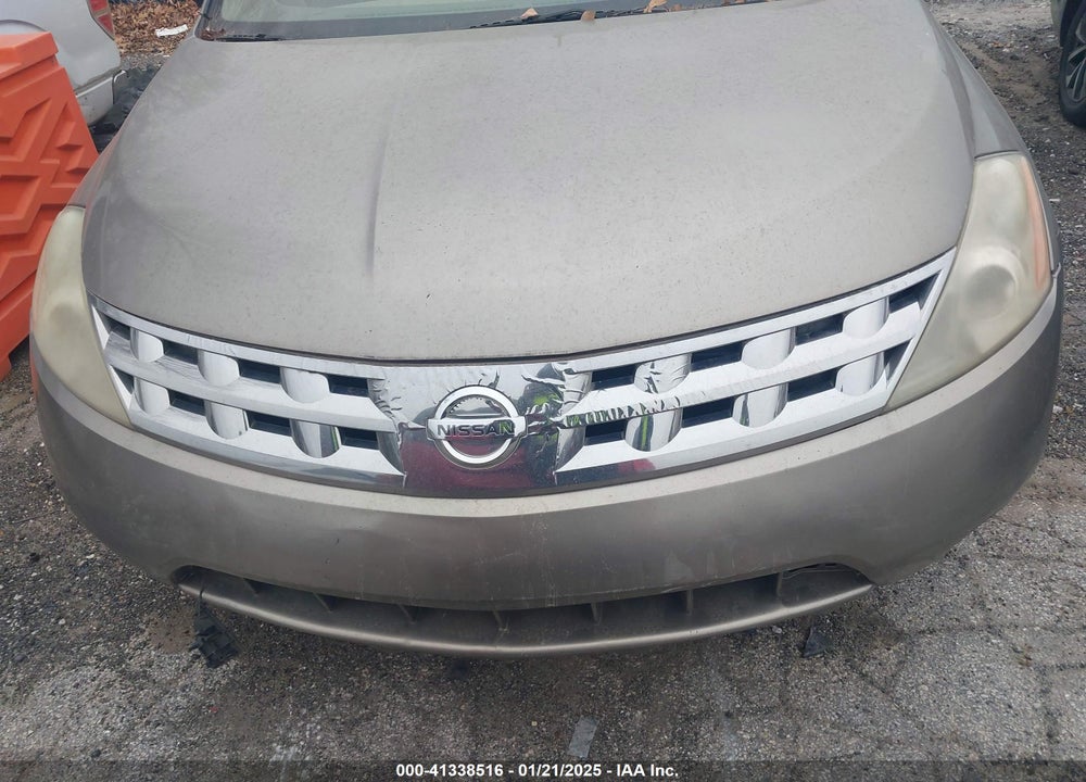2004 NISSAN MURANO SL VIN: JN8AZ08T04W208458