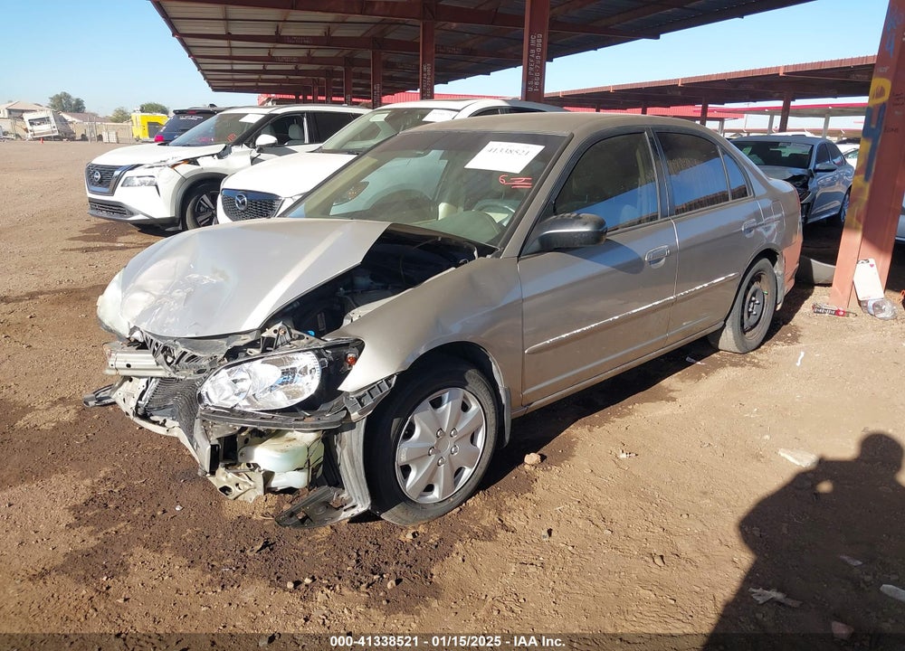2005 HONDA CIVIC LX VIN: 2HGES16525H527096
