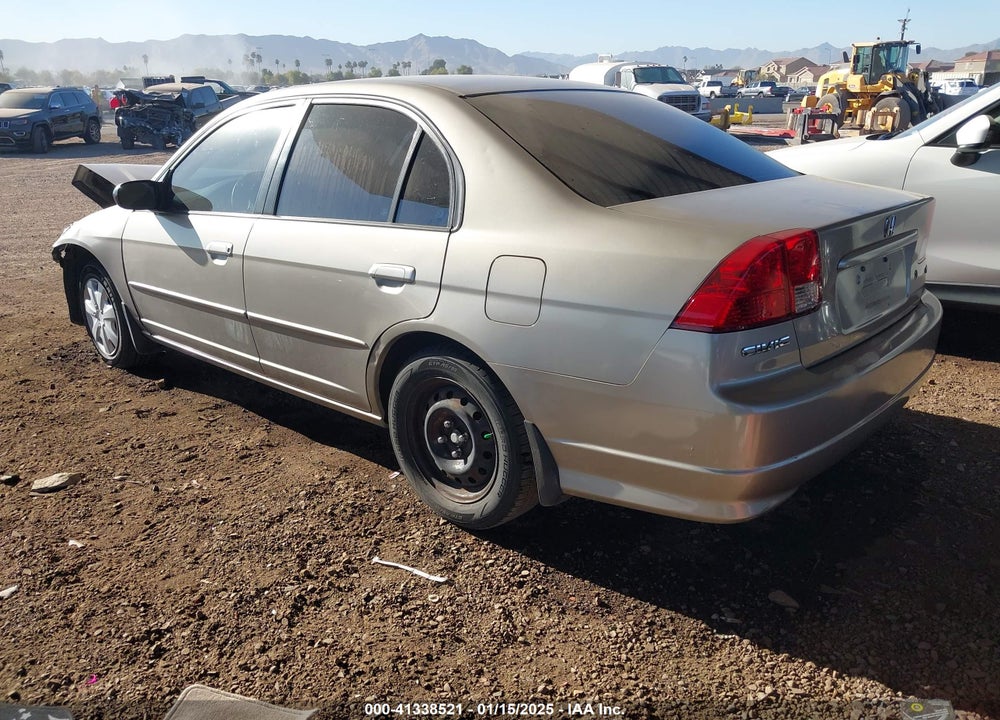 2005 HONDA CIVIC LX VIN: 2HGES16525H527096